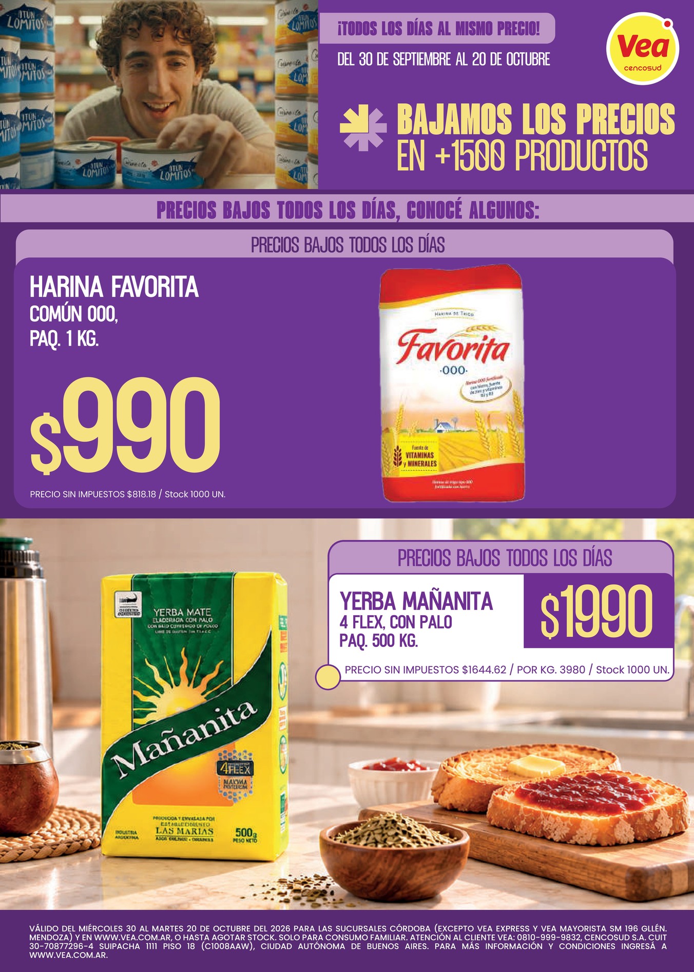 Folleto Precios Bajos - Córdoba, página 1